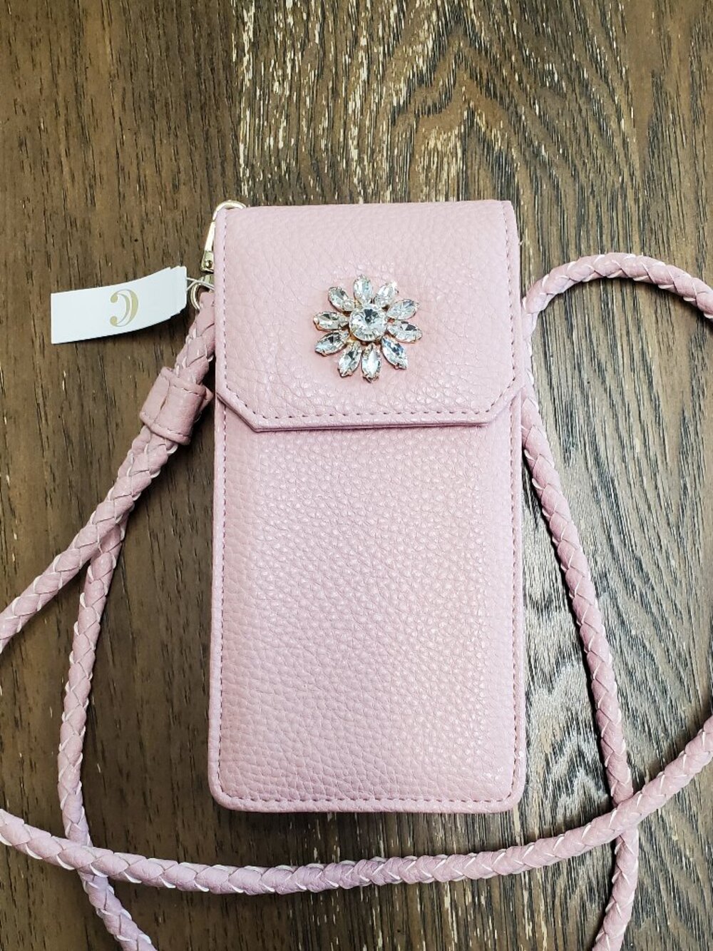 Charming Charlie Pink Cell Phone Crossbody